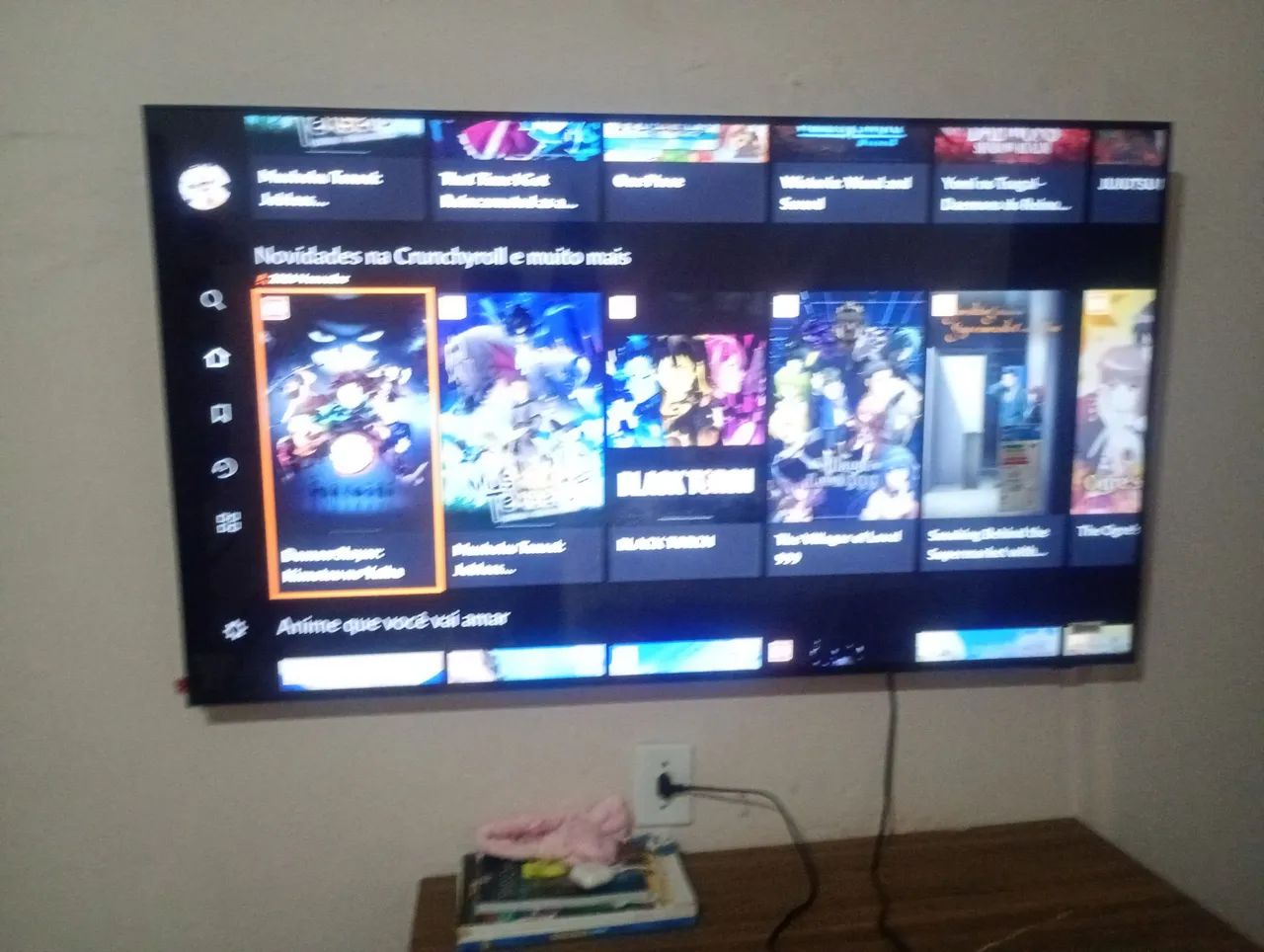 Tv Samsung 55 polegadas nova com nota fiscal - Foto 2