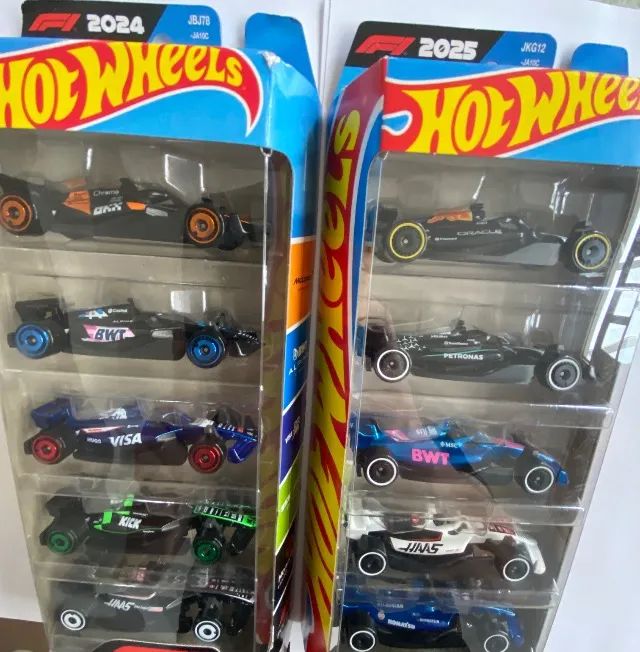 Hot Wheels F1 Pack 2024 e 2025 - Lote Formula 1 Mainlines - Foto 2