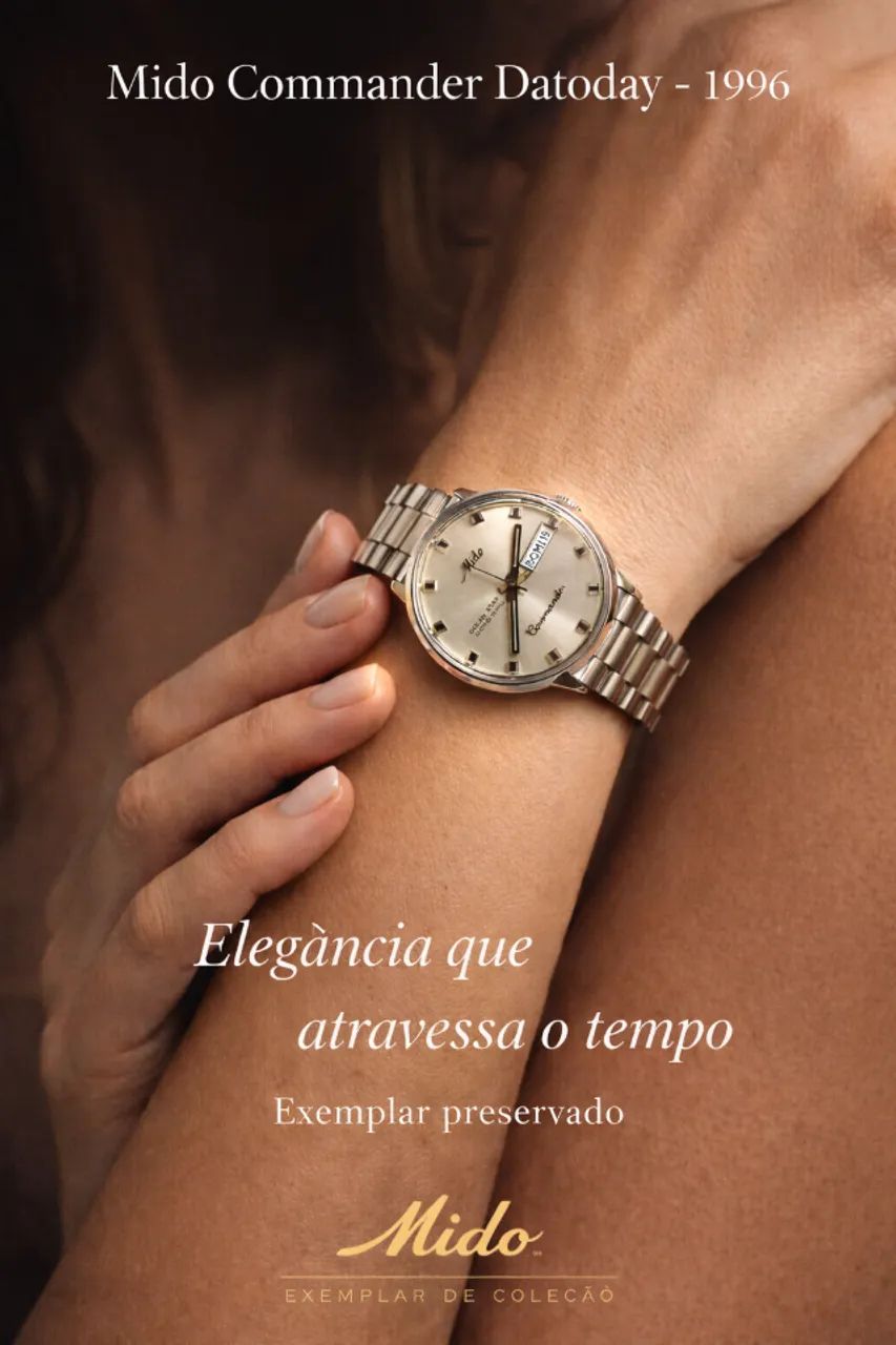 Relógio Mido Commander Datoday ref;8419 - Foto 2
