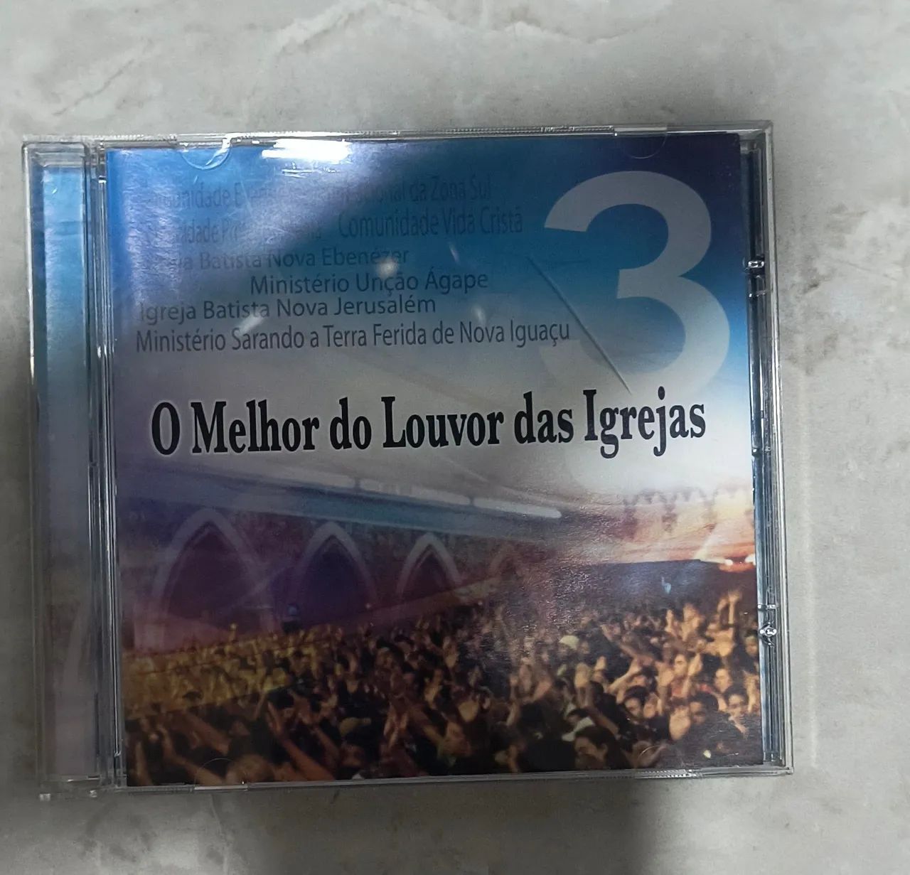 Cd O melhor louvor das igrejas - Novo