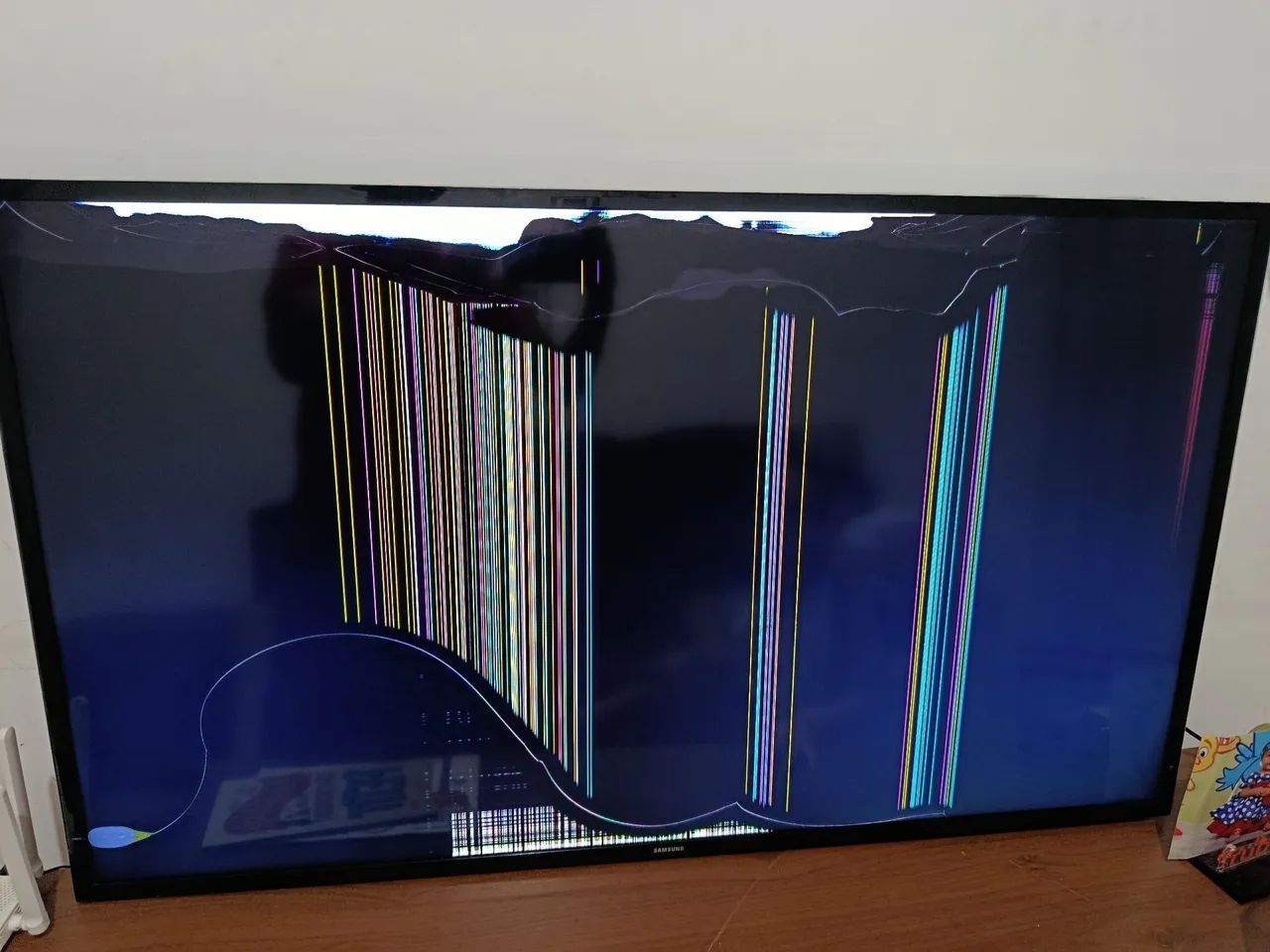 Tv Samsung tela quebrada 