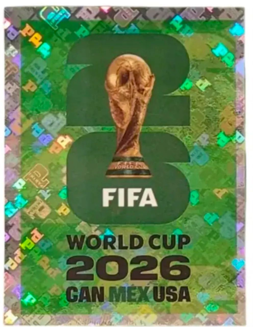 Figurinha FWC7 Taça Verde nova FWC8 Taça Azul nova 