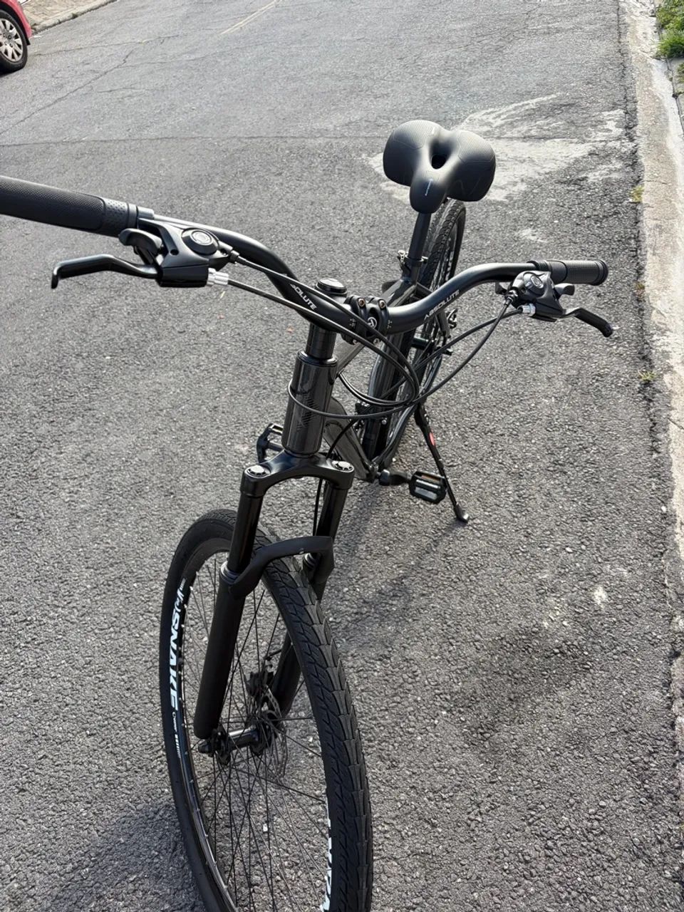 Bicicleta aro 29 preta - Foto 4