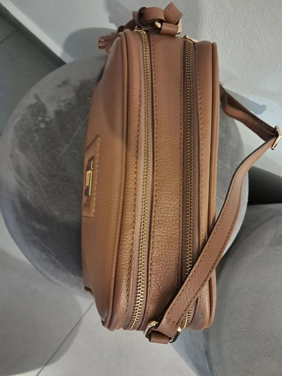 Bolsa em couro Luz da lua  - Foto 5