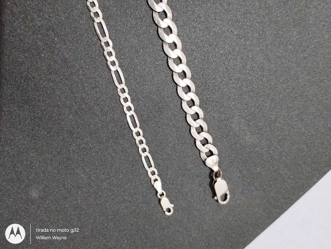Pulseira de prata masculino  - Foto 2