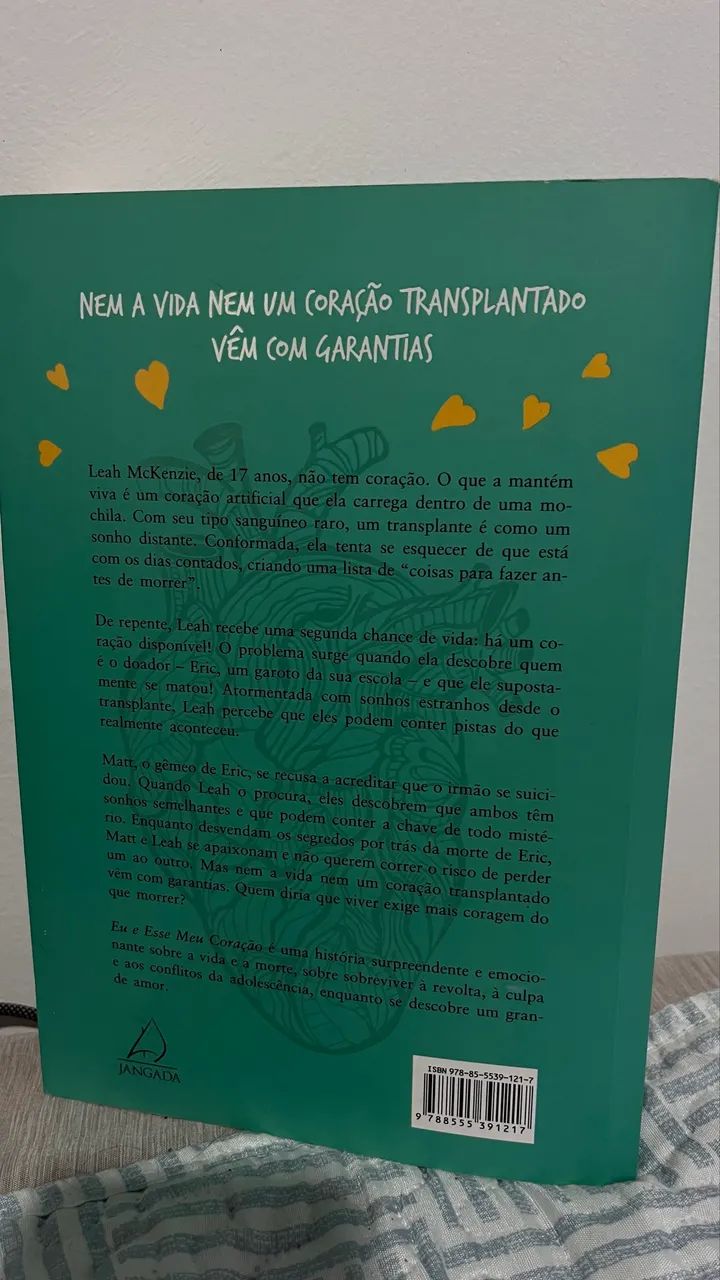 LIVRO EU E ESSE MEU CORAÇÃO - Foto 3