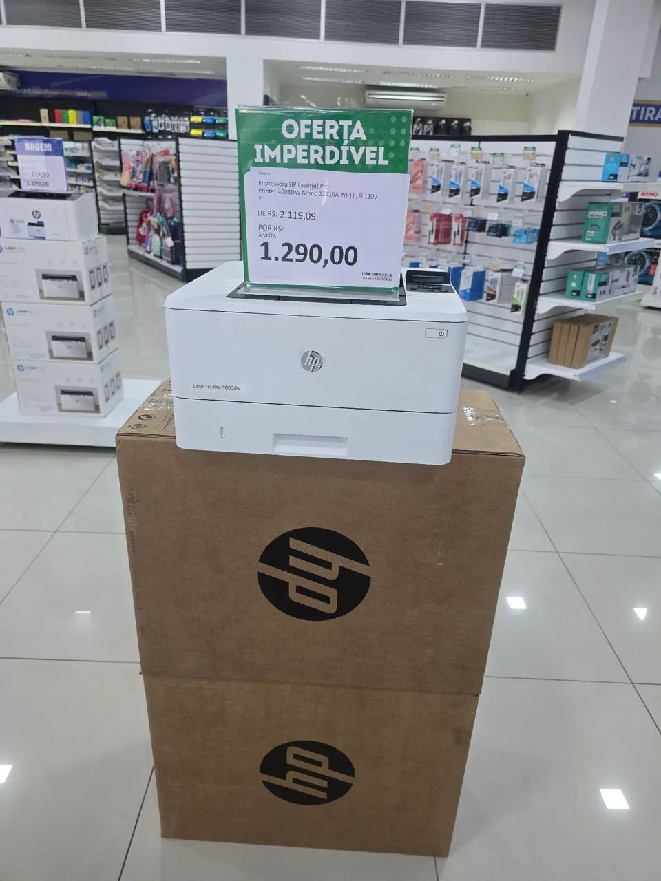Impressora HP Laserjet Pro Printer 4003Dw Mono