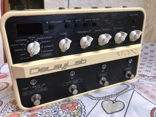 Pedal Vox DelayLab - Instrumentos musicais - Jardim Lindóia, Porto