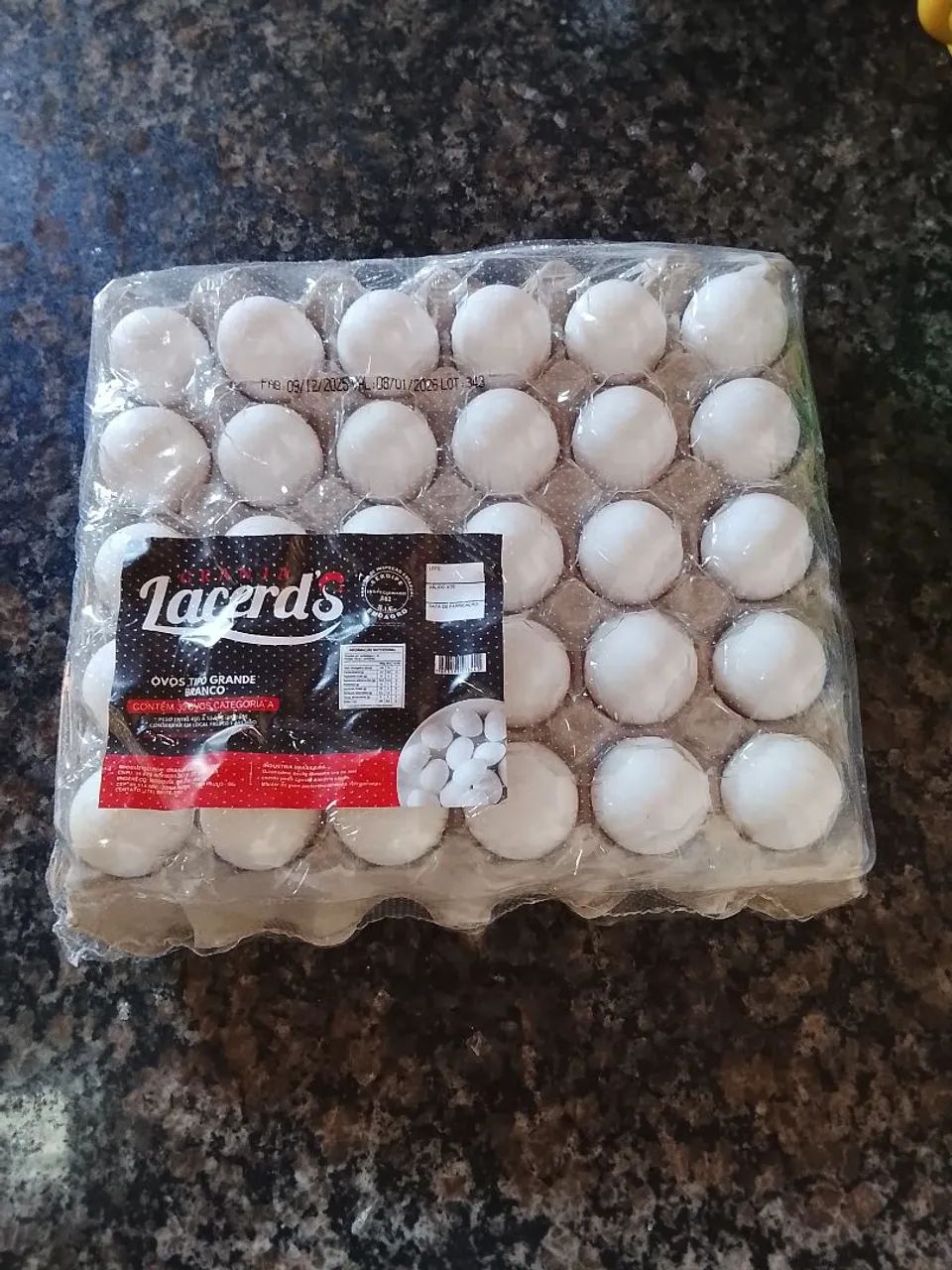 Ovos - Placa com 30 ovos  - Foto 3