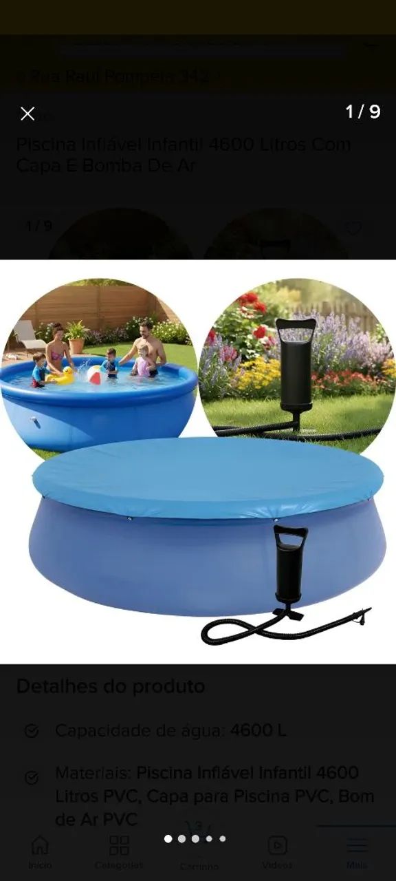 Piscina 4600Lt