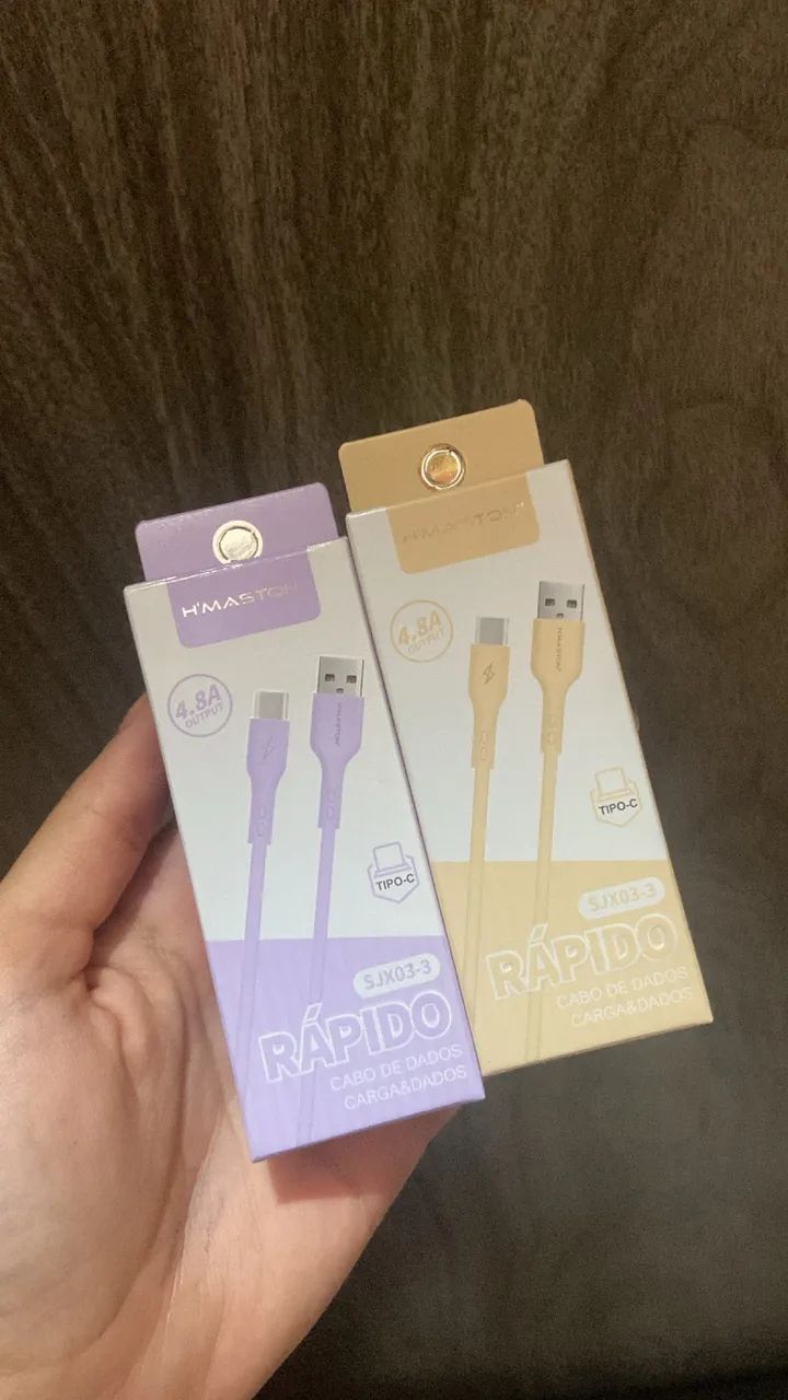Cabo Tipo C - 2 por R$20,00 - Entrega mesmo dia - Foto 3