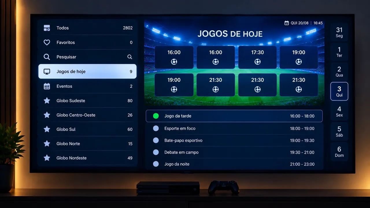 Aplicativos para sua Tv