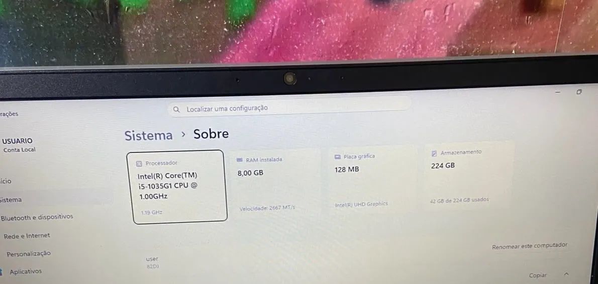 Notebook i5 de 10 Lenovo  - Foto 3