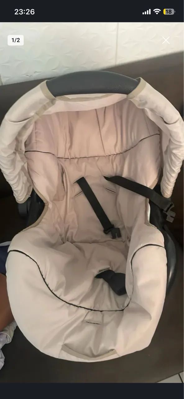 Carrinho de bebê e bebê conforto  - Foto 5