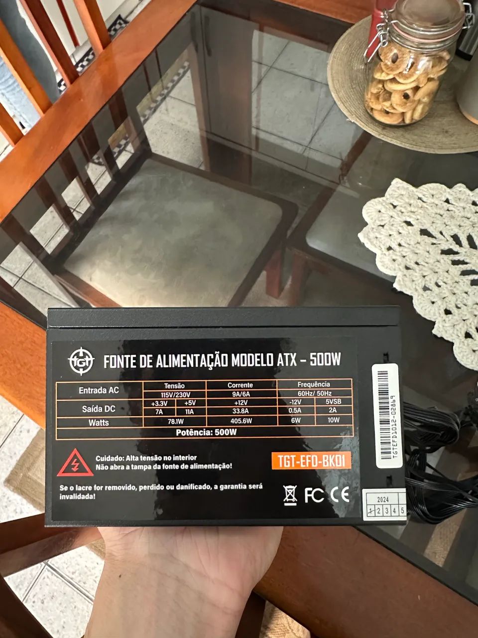 fonte de alimentação TGT 500W - Foto 2