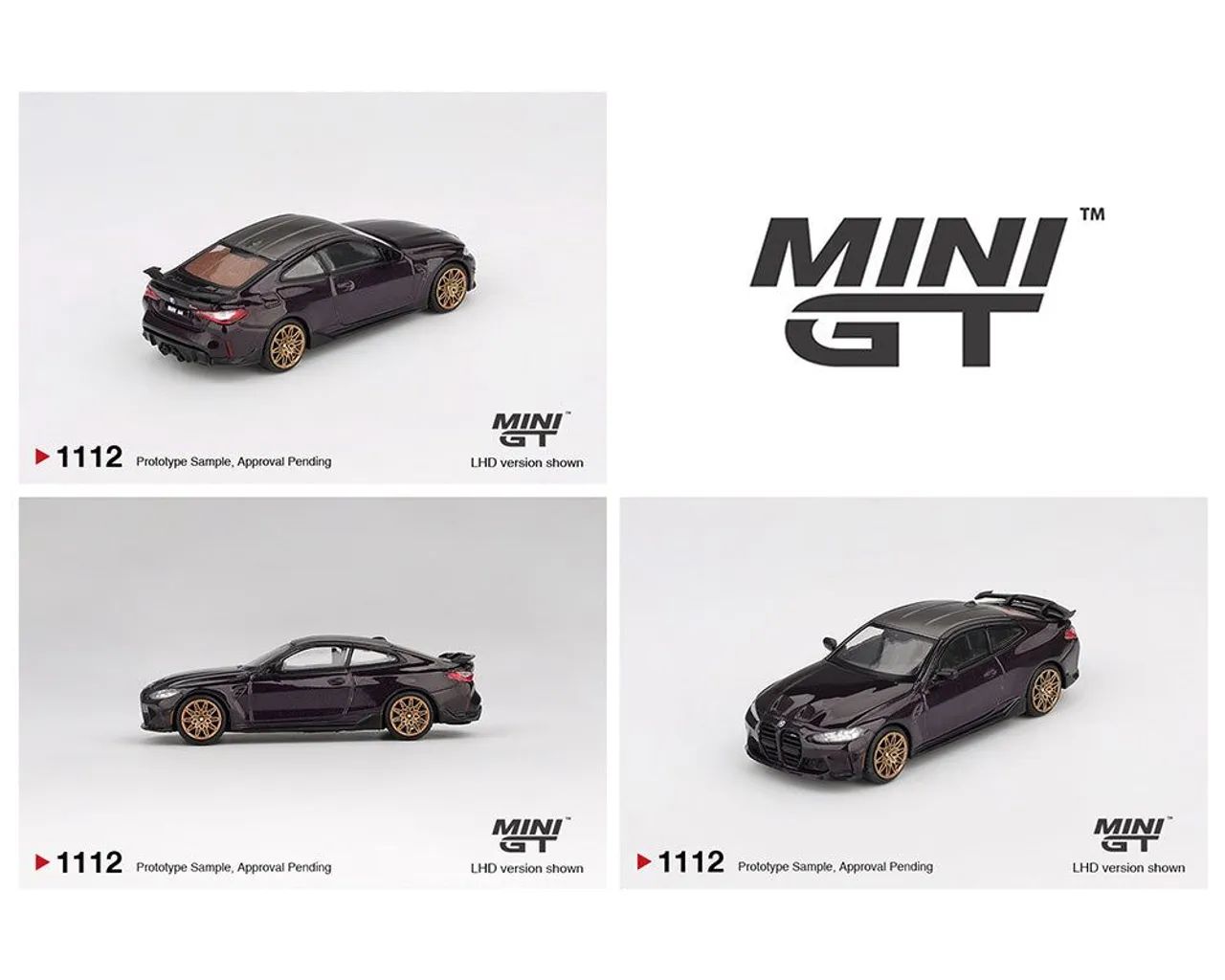 Mini GT BMW M4 Violet 1/64 - Foto 3