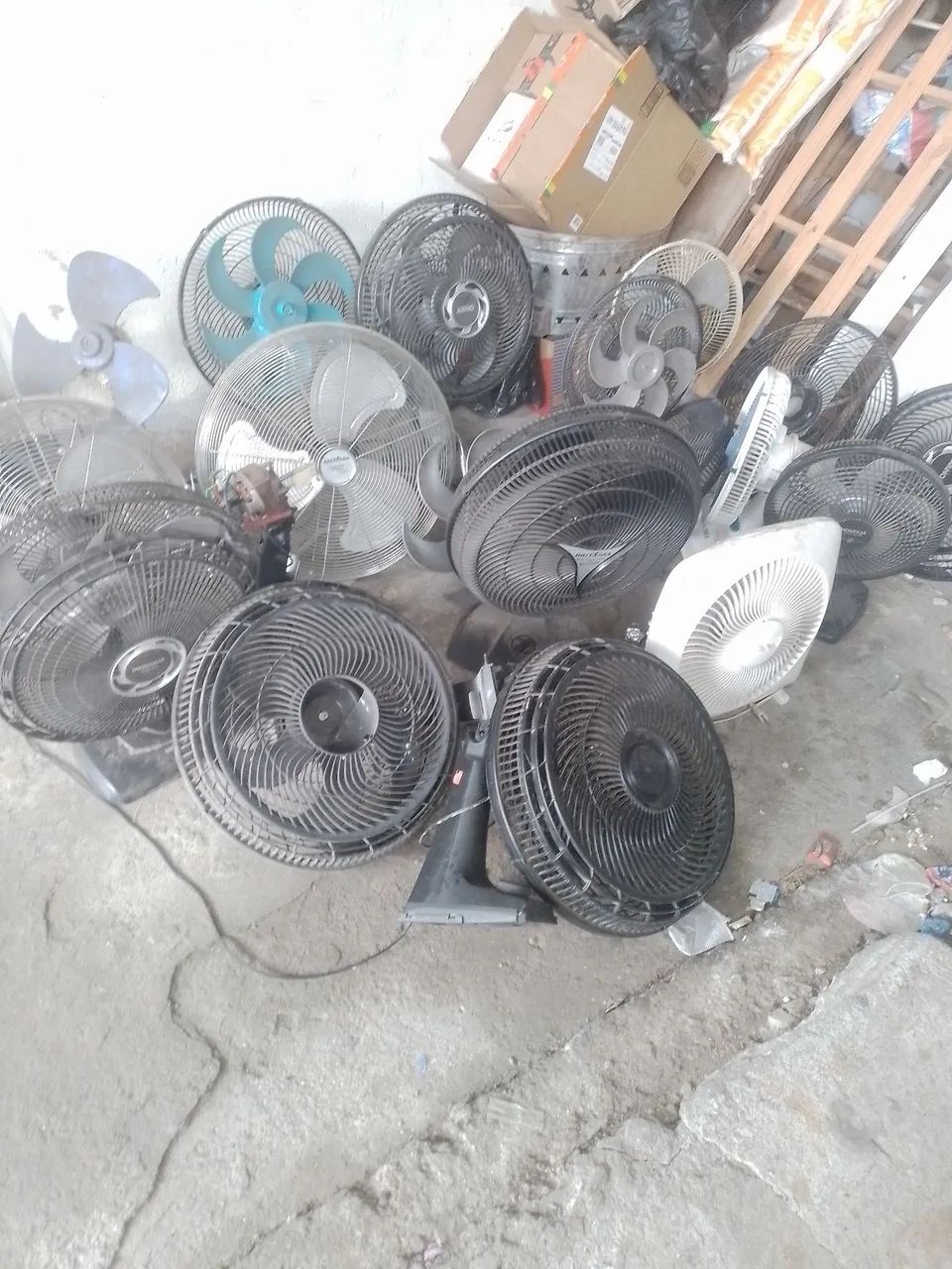 VENTILADORES  DIVERSOS   COM  DEFEITO   - Foto 2