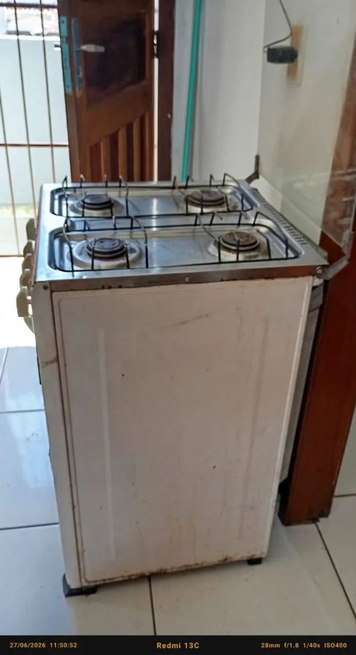 Fogão 4 bocas com defeito - Foto 2