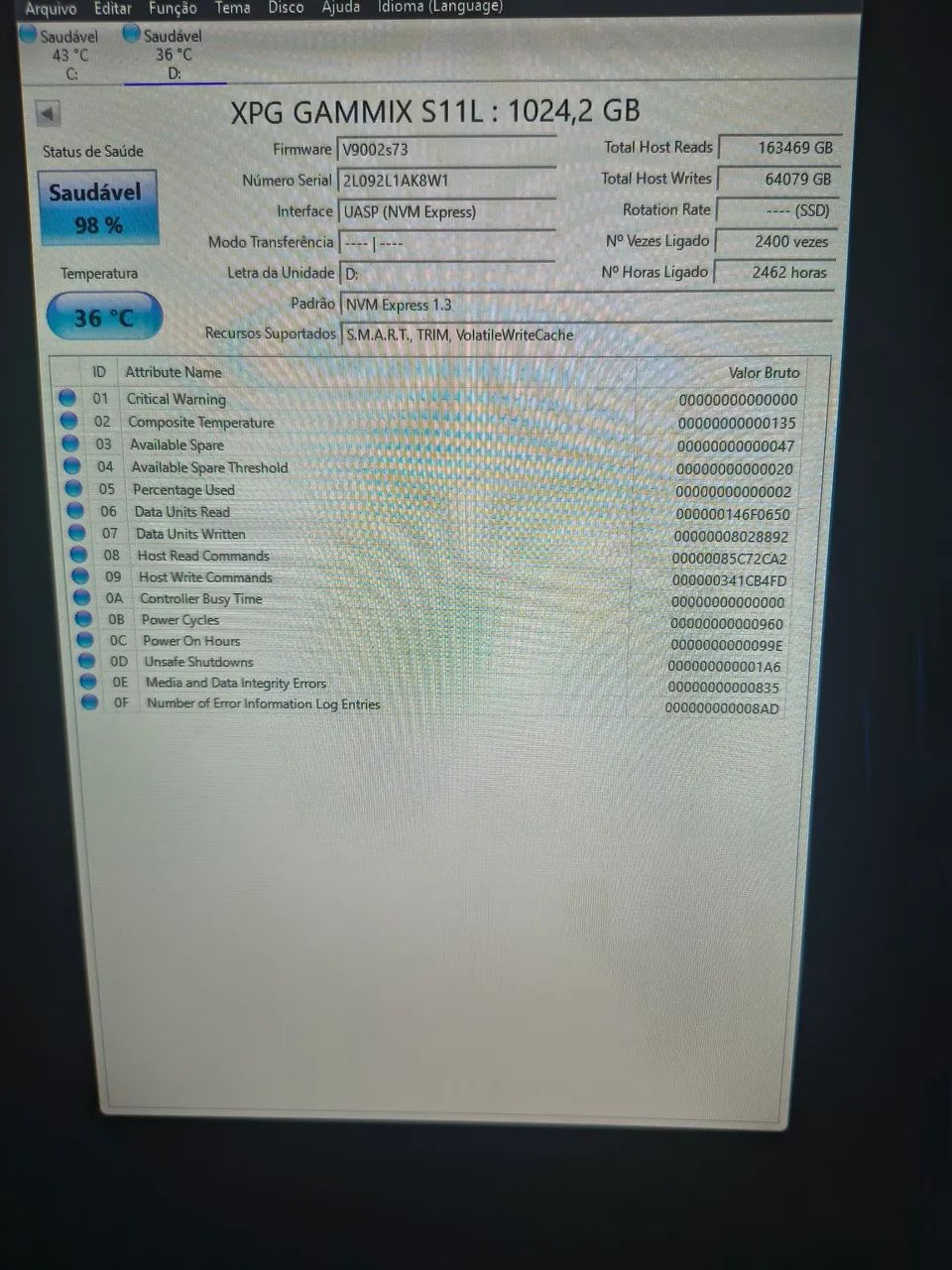 SSD 1 TB NVME XPG  - Foto 4