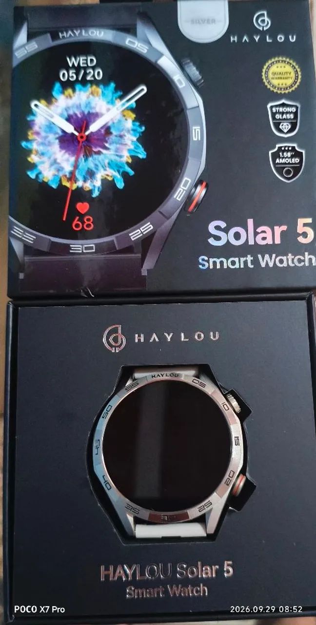 Smartwatch Haylou solar 5 - Foto 5