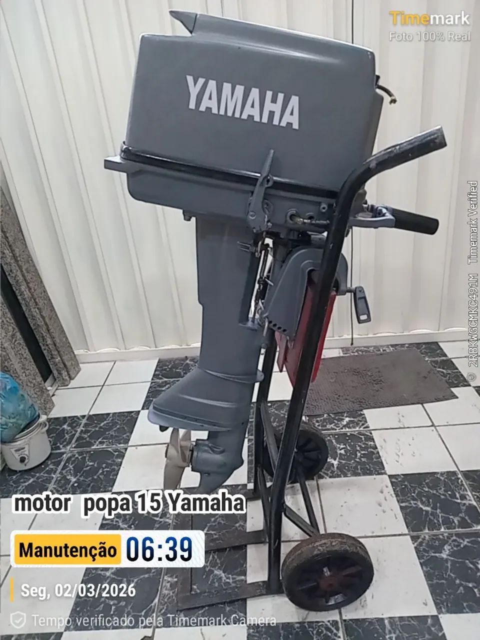 Motor popa Yamaha 15 HP - Foto 3