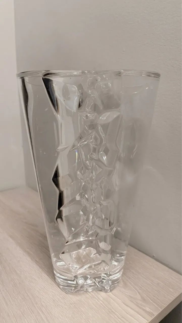 Vaso de cristal 28 cm 