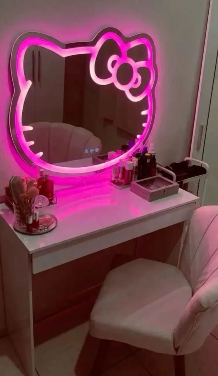 Espelho de led infantil