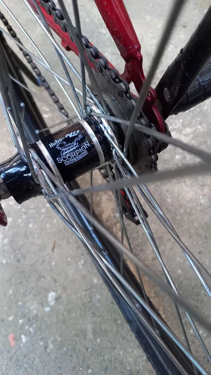 Bicicleta aro 26 + peças  - Foto 4
