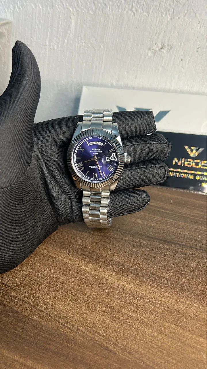 Relógio Nibosi Masculino Royale - Foto 4