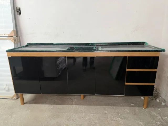 Gabinete de cozinha 200cm  - Foto 2