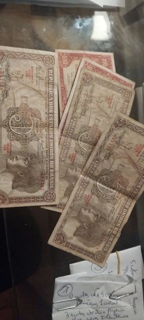 Numismática dinheiro antigo 