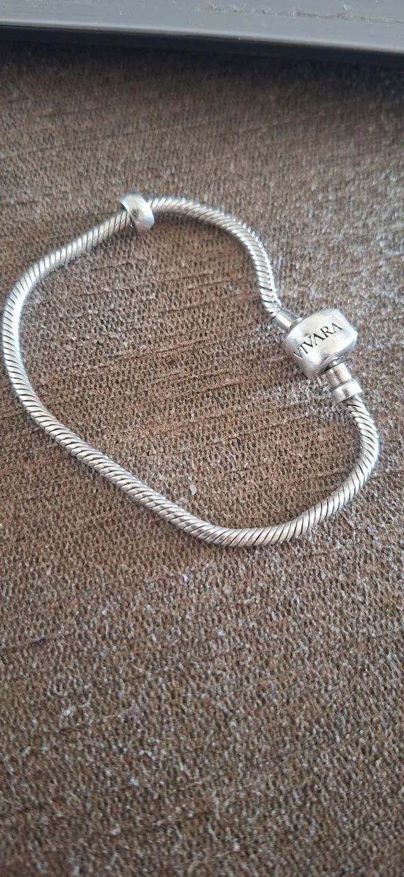 Pulseira Vivara Berloques life prata 925 