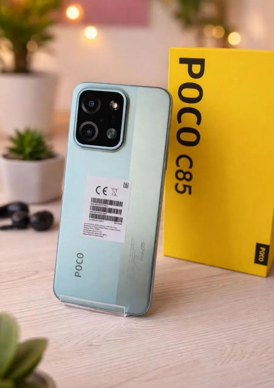 Celular Xiaomi Poco C85 Com NFC 256/8 Lacrado  - Foto 2