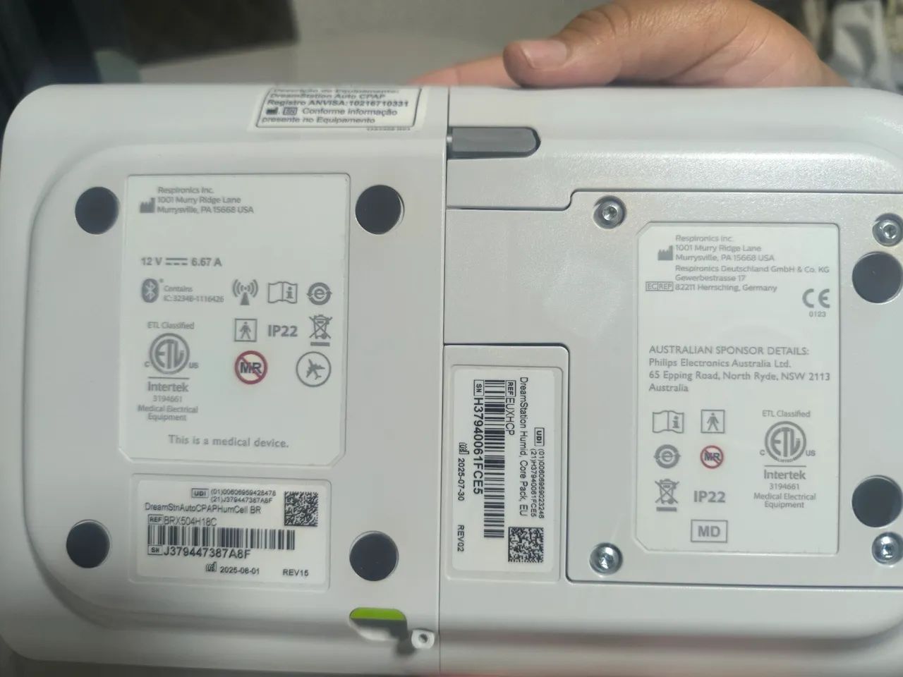 CPAP automático Philips Respironics DreamStation com Umidificador e Acessórios - Foto 5