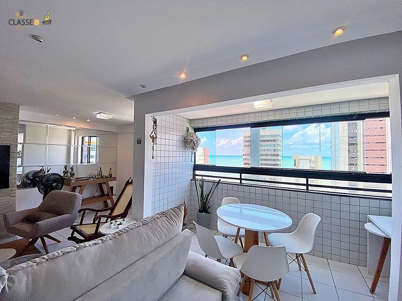 Apartamento Grande com Vista Mar e 2 vagas em Piedade - Foto 3
