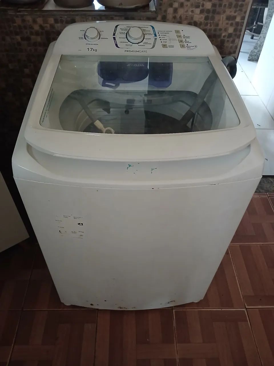 Máquina de lavar eletrolux