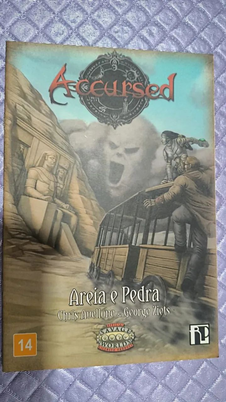 Coleção Completa - Accursed Savage Worlds  - Foto 5