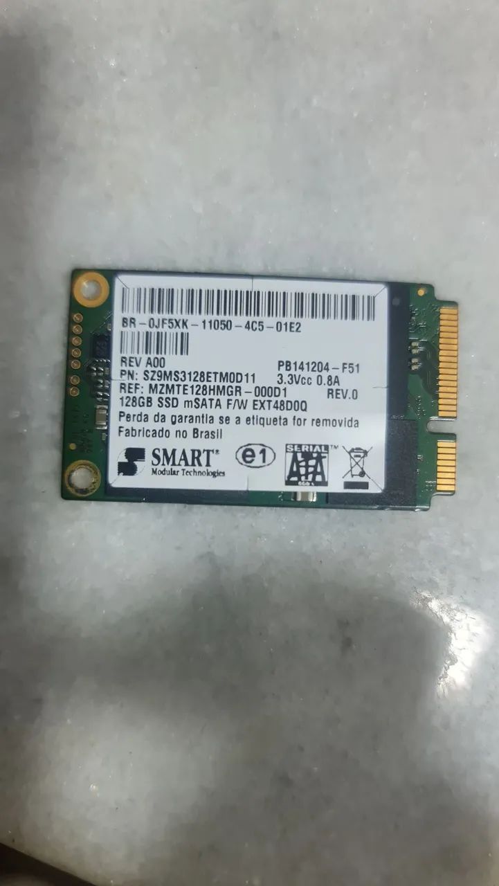 SSD M-Sata 128GB