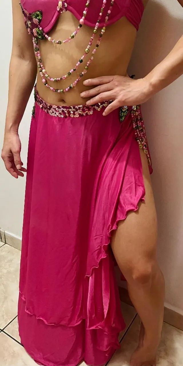 Top e saia de dança do ventre - Foto 3