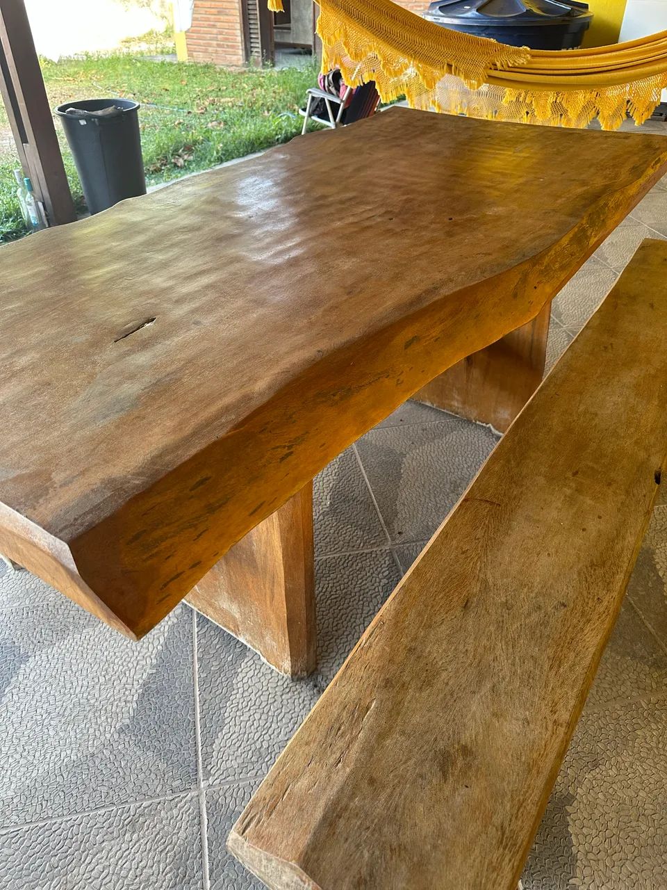Mesa rústica 