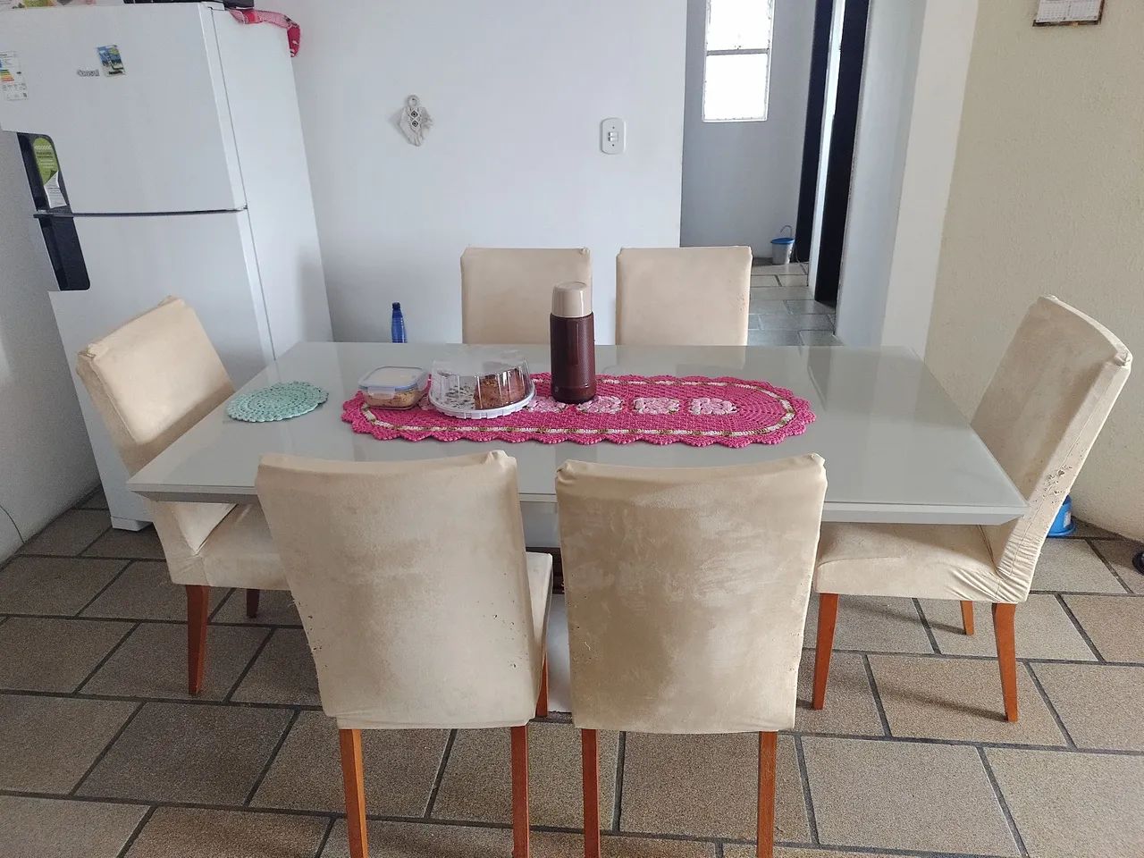 Mesa de Jantar 06 Lugares com Cadeira - Foto 3