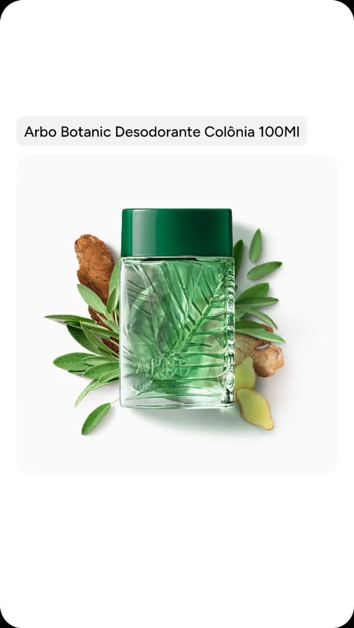 Arbo Botanic Desodorante Colônia 100Ml
