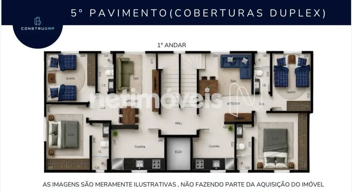 Cobertura com 03 quartos c/ suite, prédio individual. - Foto 5