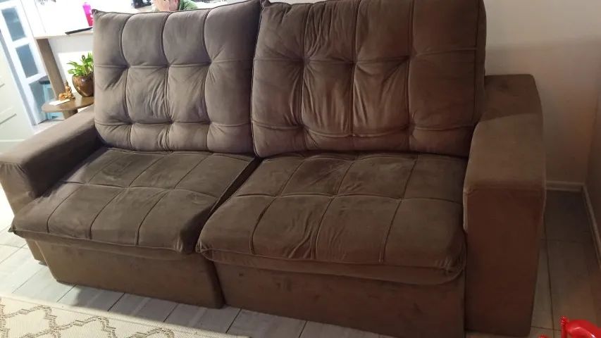Sofá retrátil 2,50 m,  super confortável  - Foto 3