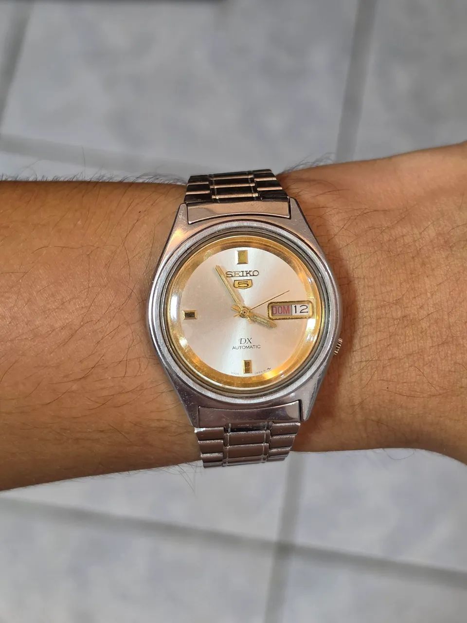 Relógio Seiko 5 DX Automático Vintage