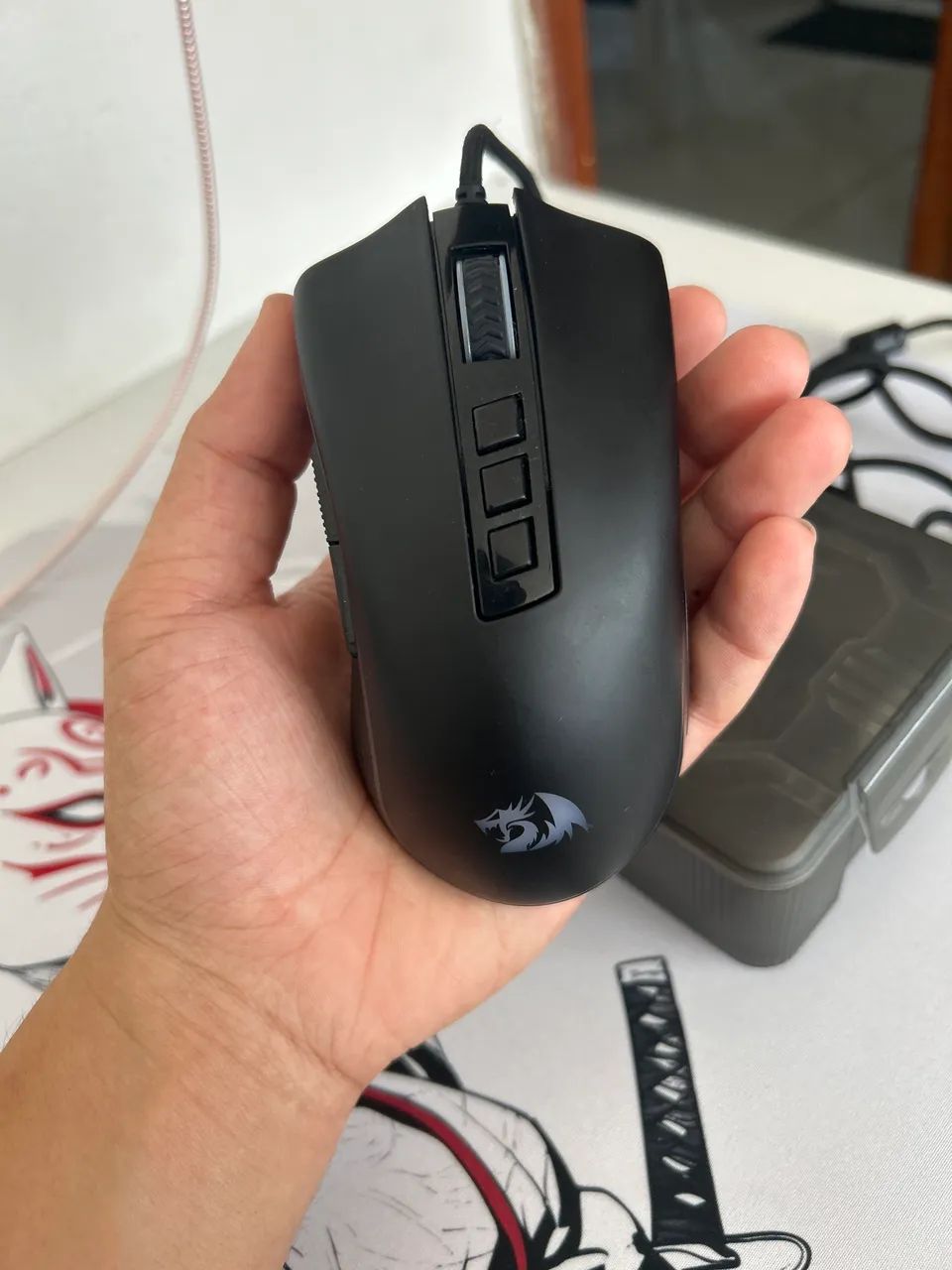 MOUSE REDRAGON M711 GAMER RGB NA CAIXA - Foto 2