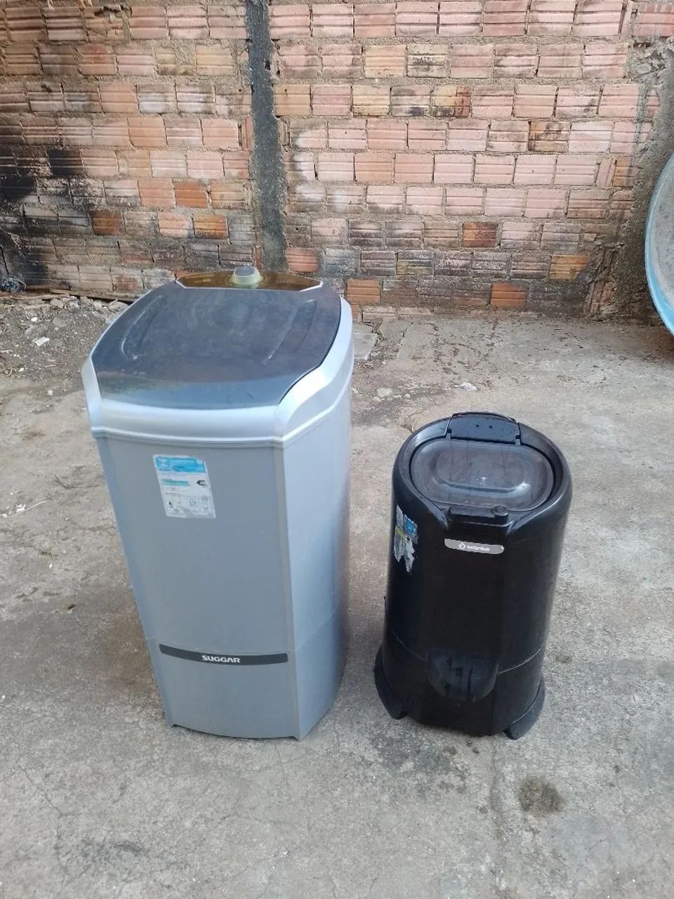 Máquina e centrífuga