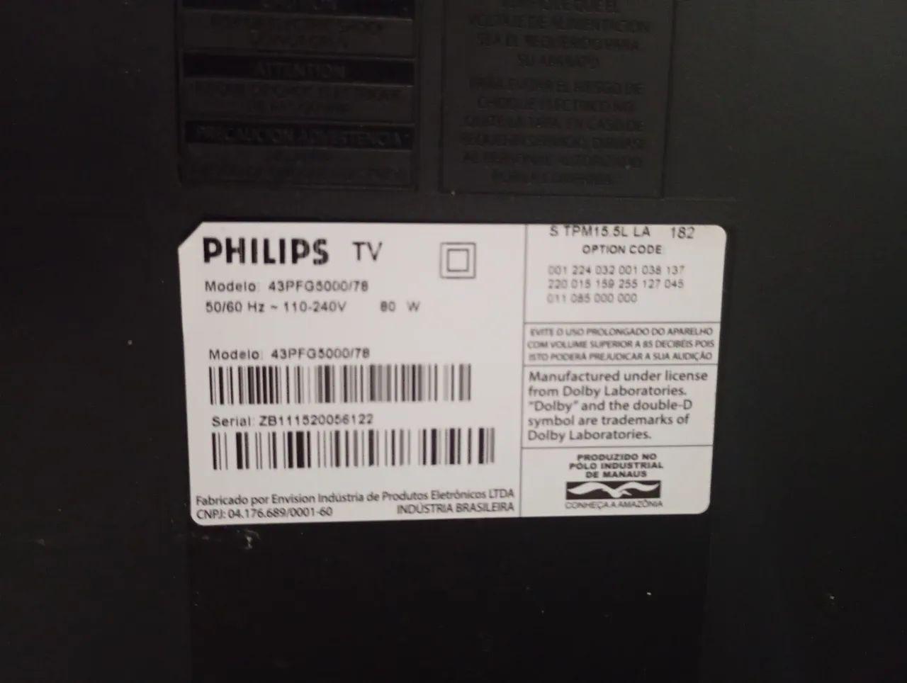 Tv Philips 43 polegadas  - Foto 2