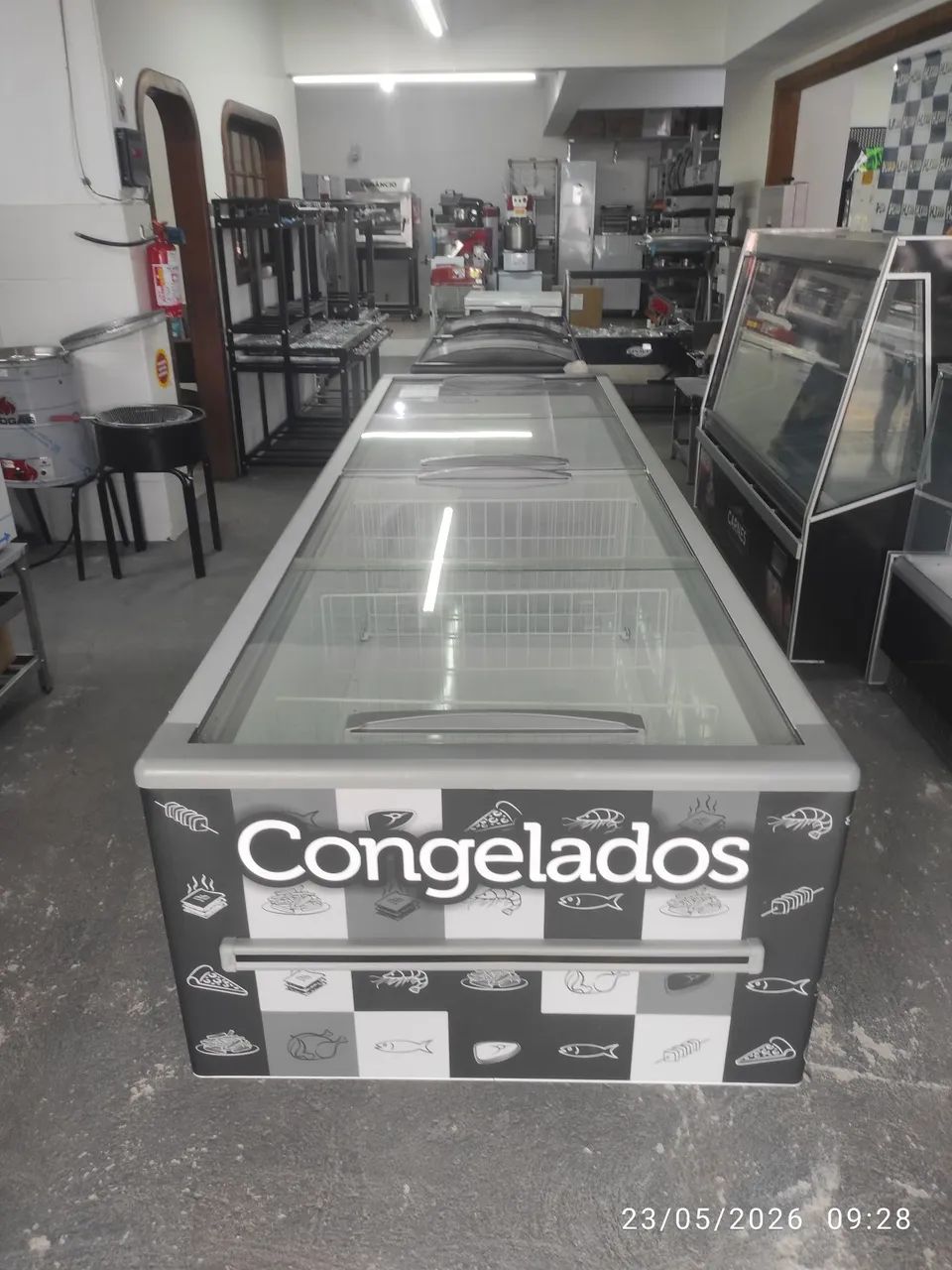 Bh Ilha expositora de congelados 