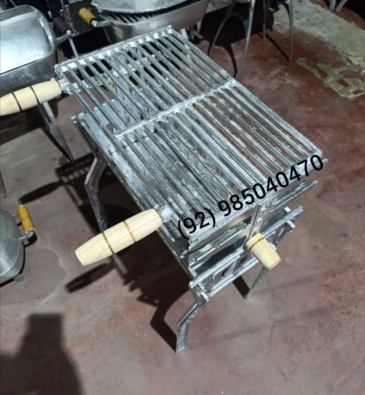 Churrasqueira de aluminio  - Foto 2